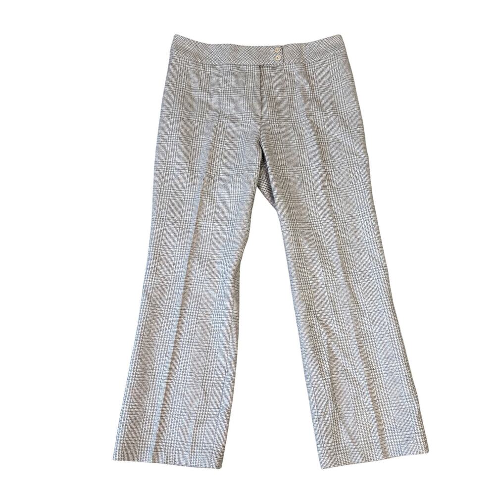 Bernard Zins Saks Fifth Avenue Wool Cashmere Pants US Women's 16 Plus